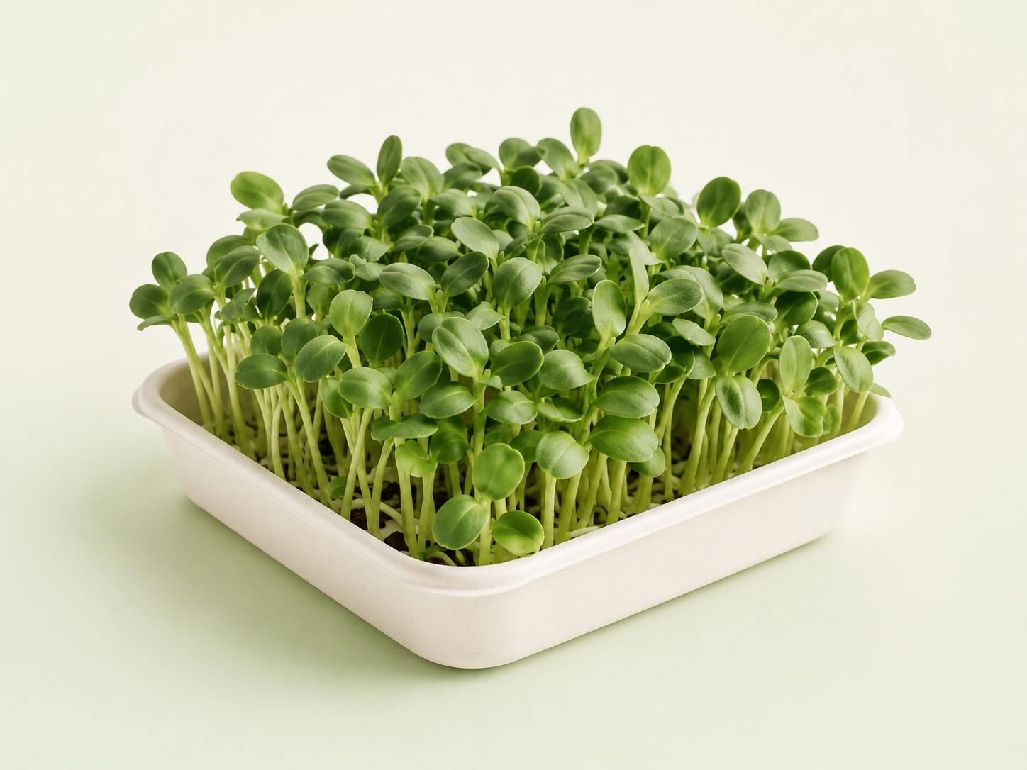 Mustard microgreens